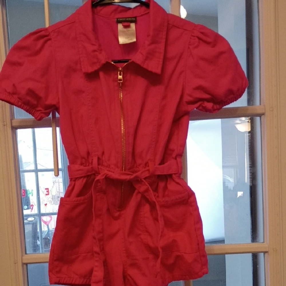 Vince Camuto Pink Kids One Piece Bodysuit